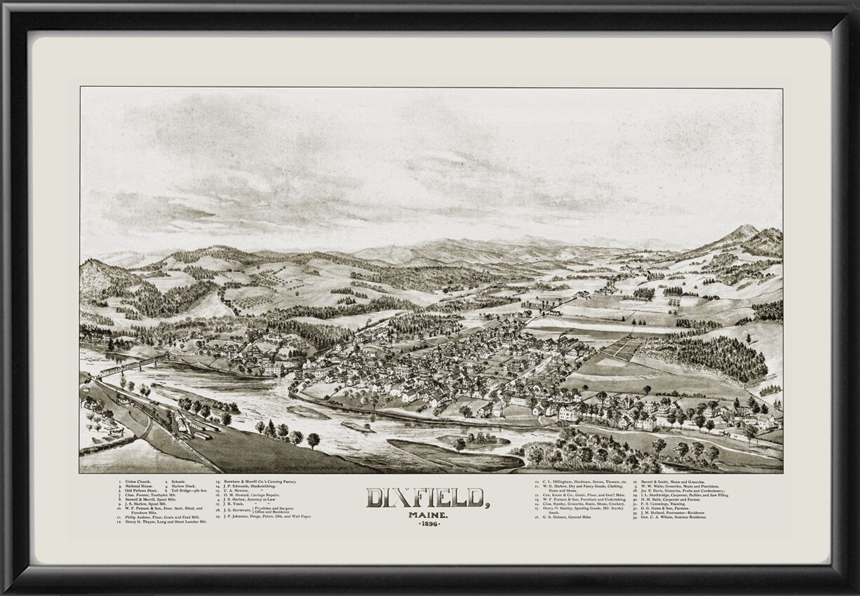 Dixfield ME 1896 TM