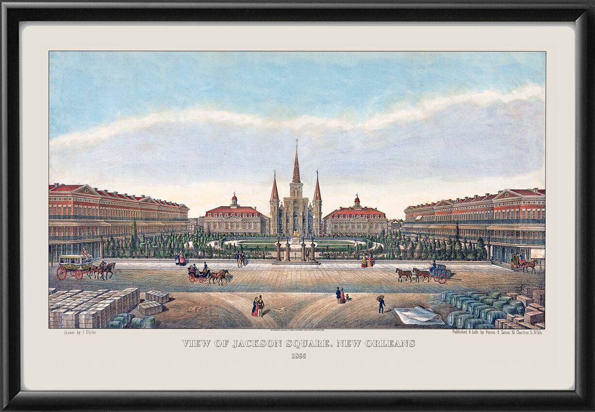 New Orleans LA 1855 Jackson Square TM