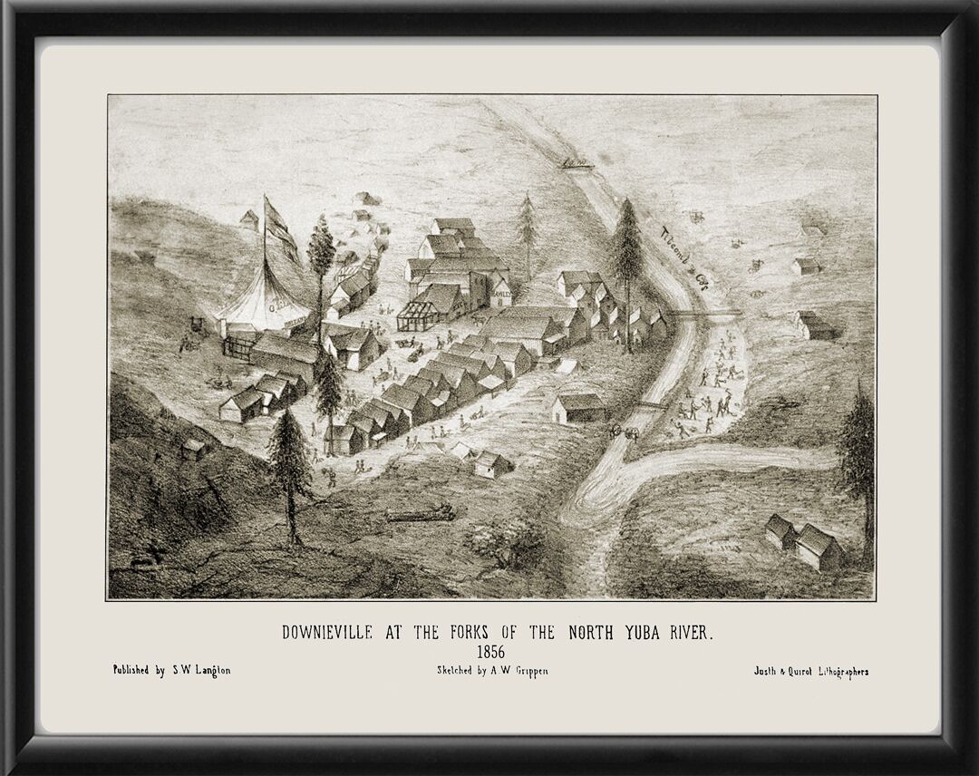 Downieville CA 1850
