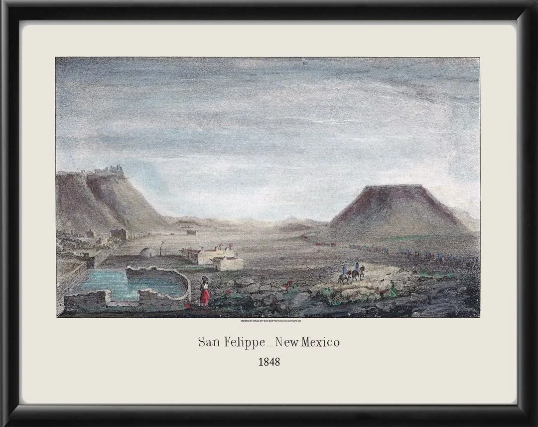 San Felipe Pueblo NM 1848