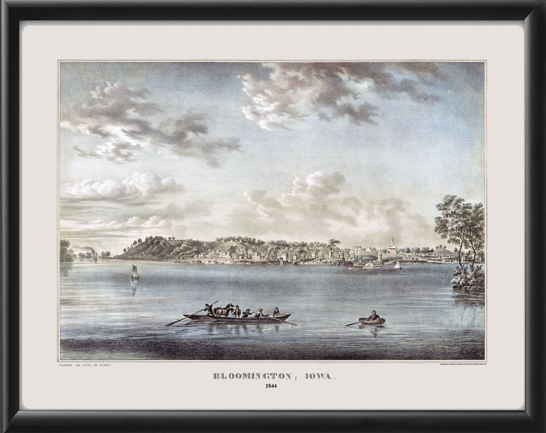 Bloomington (Muscatine) IA 1844