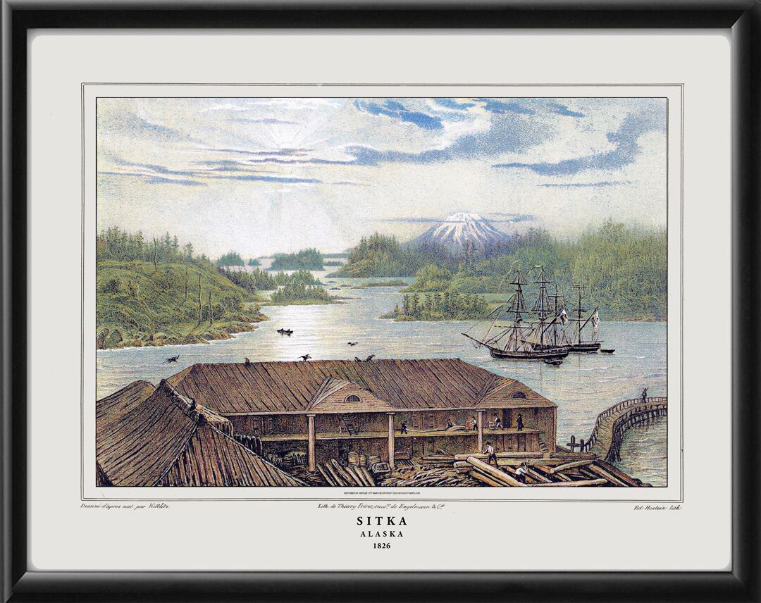 Sitka (New Archangel) Alaska 1826
