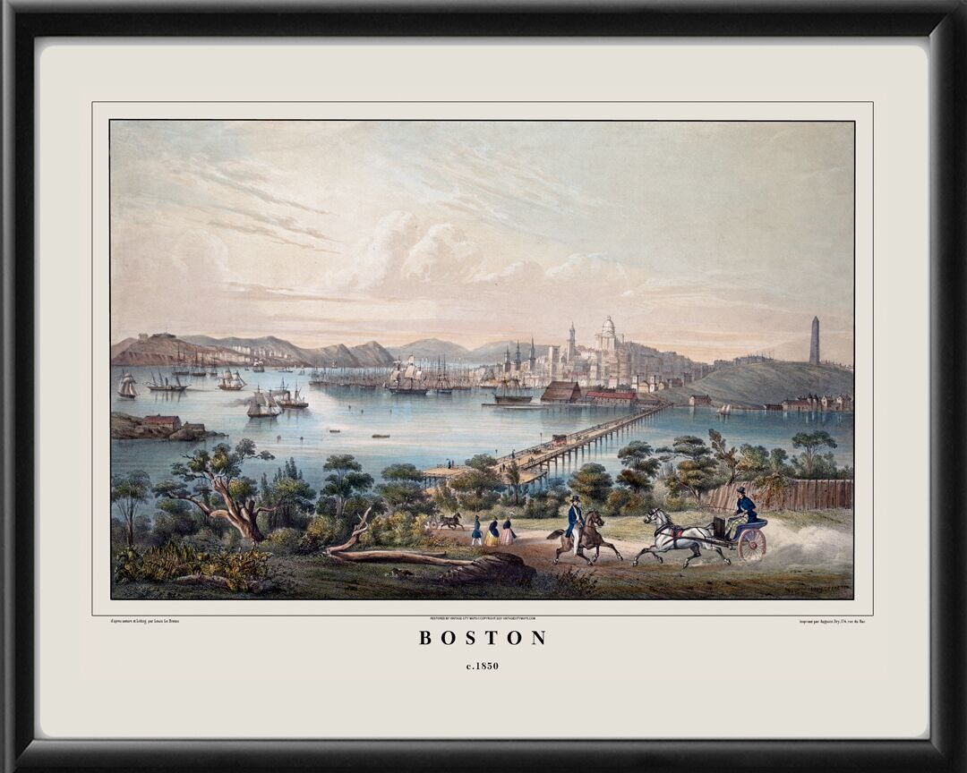Boston MA 1850 Louis LeBreton TM