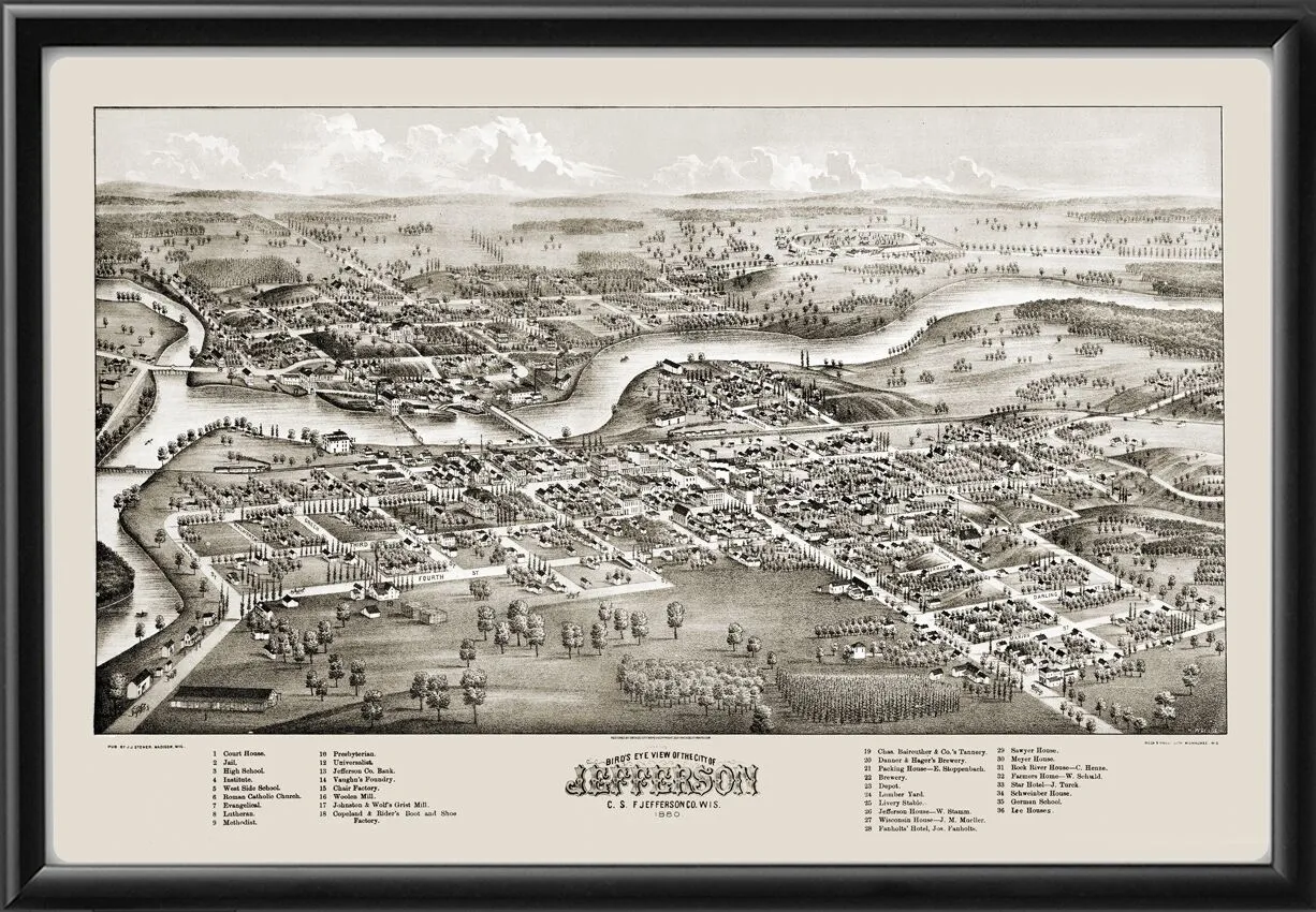 Jefferson WI 1880