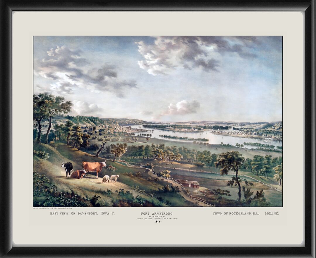 Davenport IA 1844