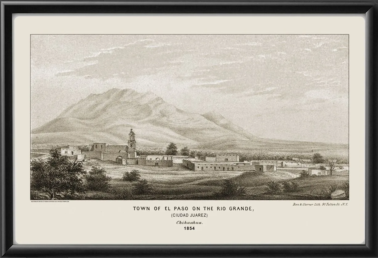 Ciudad Juarez, Mexico 1854
