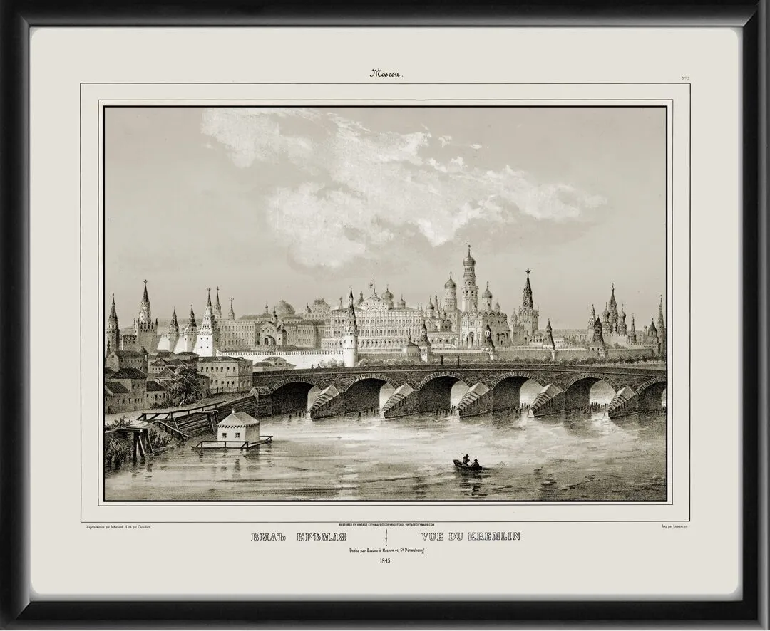 Moscow Russia 1845