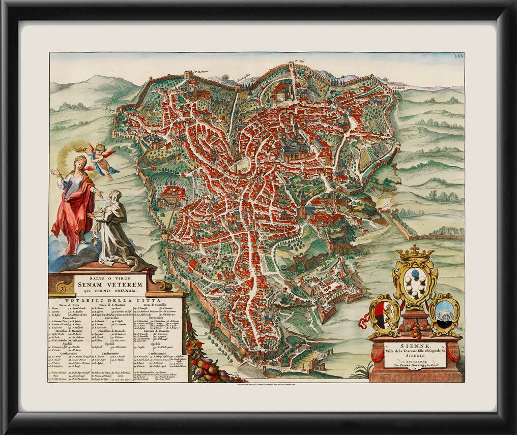 Siena Italy 1638
