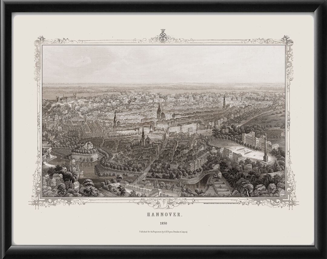 Hannover Germany 1850