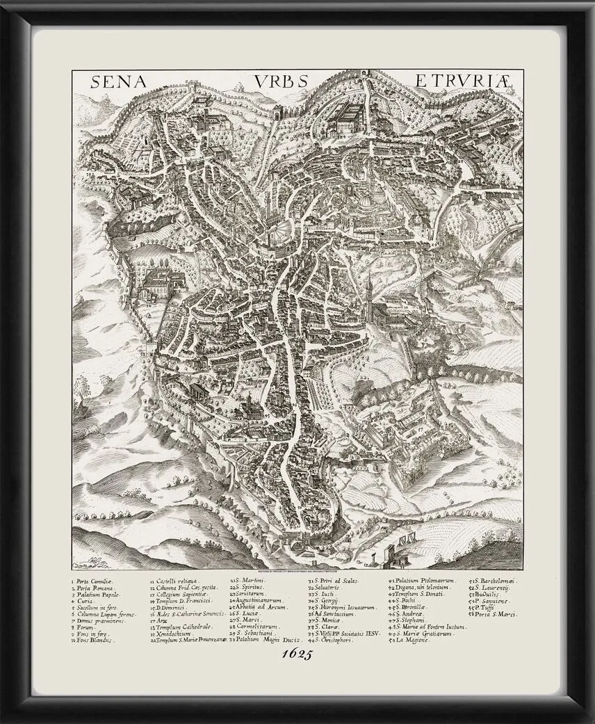 Siena Italy 1625