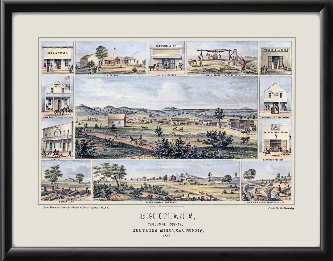 Chinese Camp CA 1858