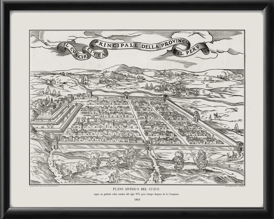 Cuzco Peru 1865