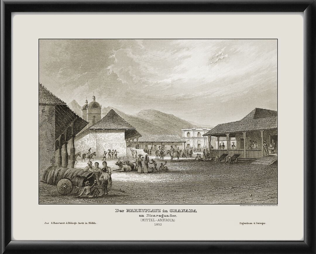 Granada Nicaragua 1852