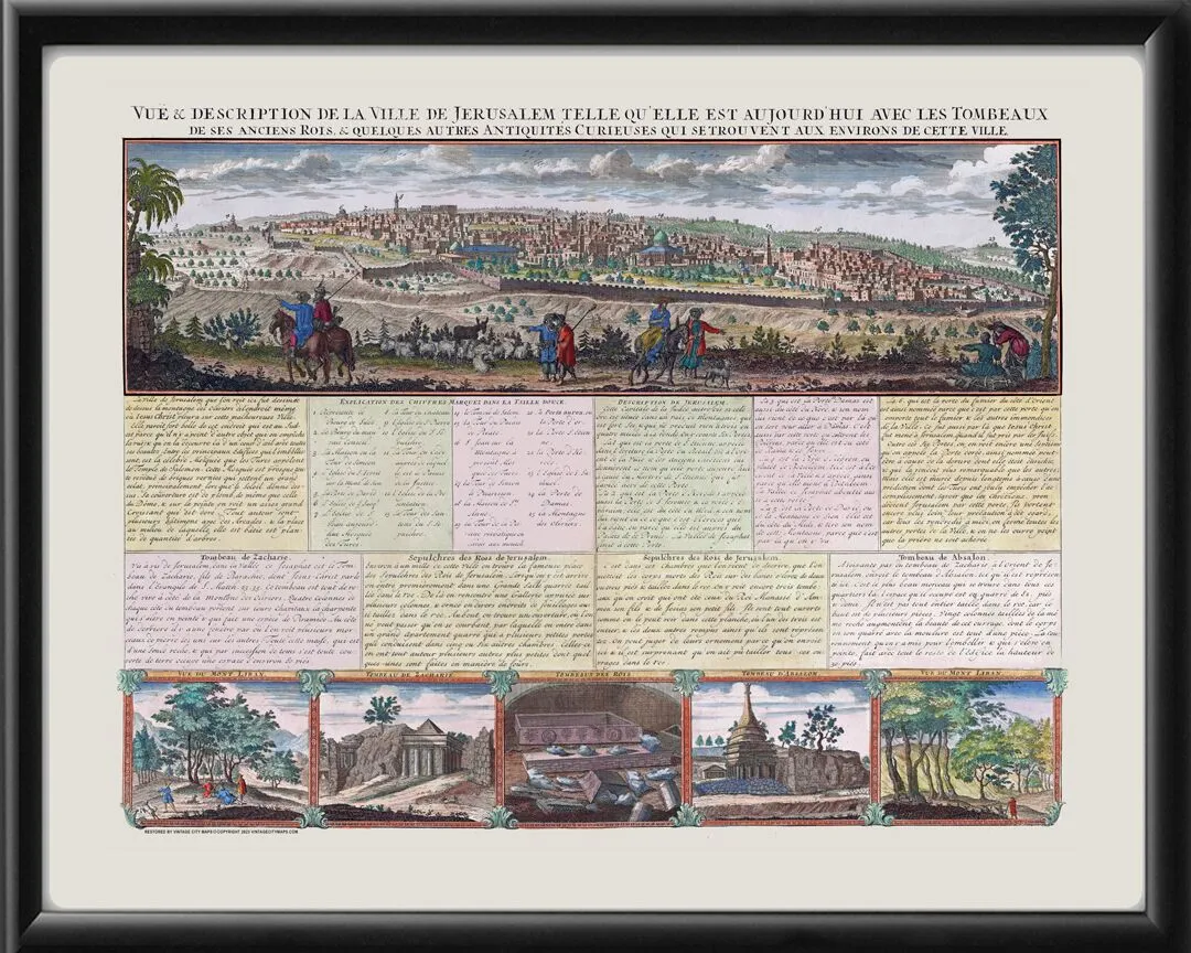 Jerusalem Israel 1719