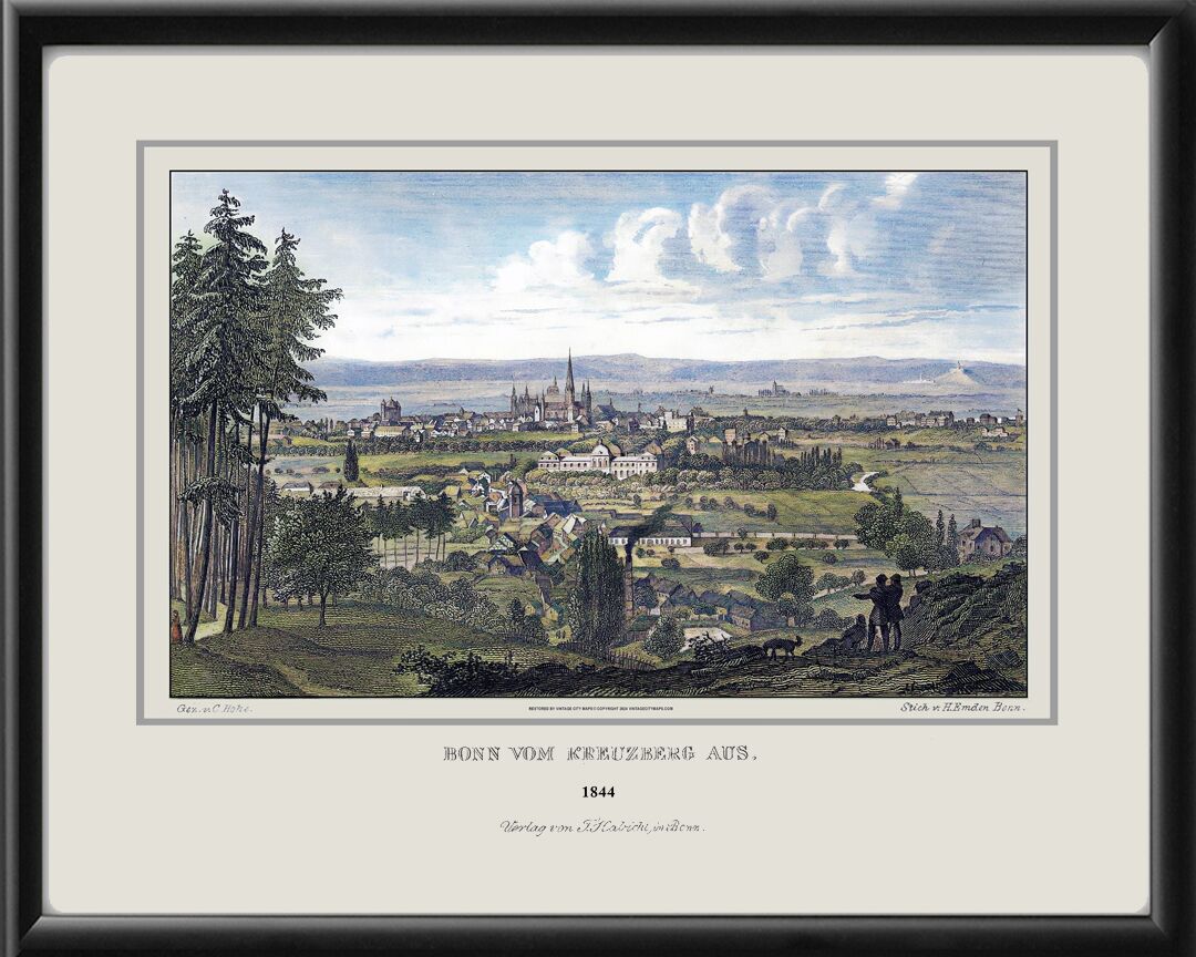 Bonn, Germany 1844 (Color)