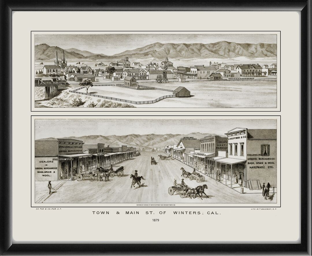 Winters CA 1879 W.T. Galloway