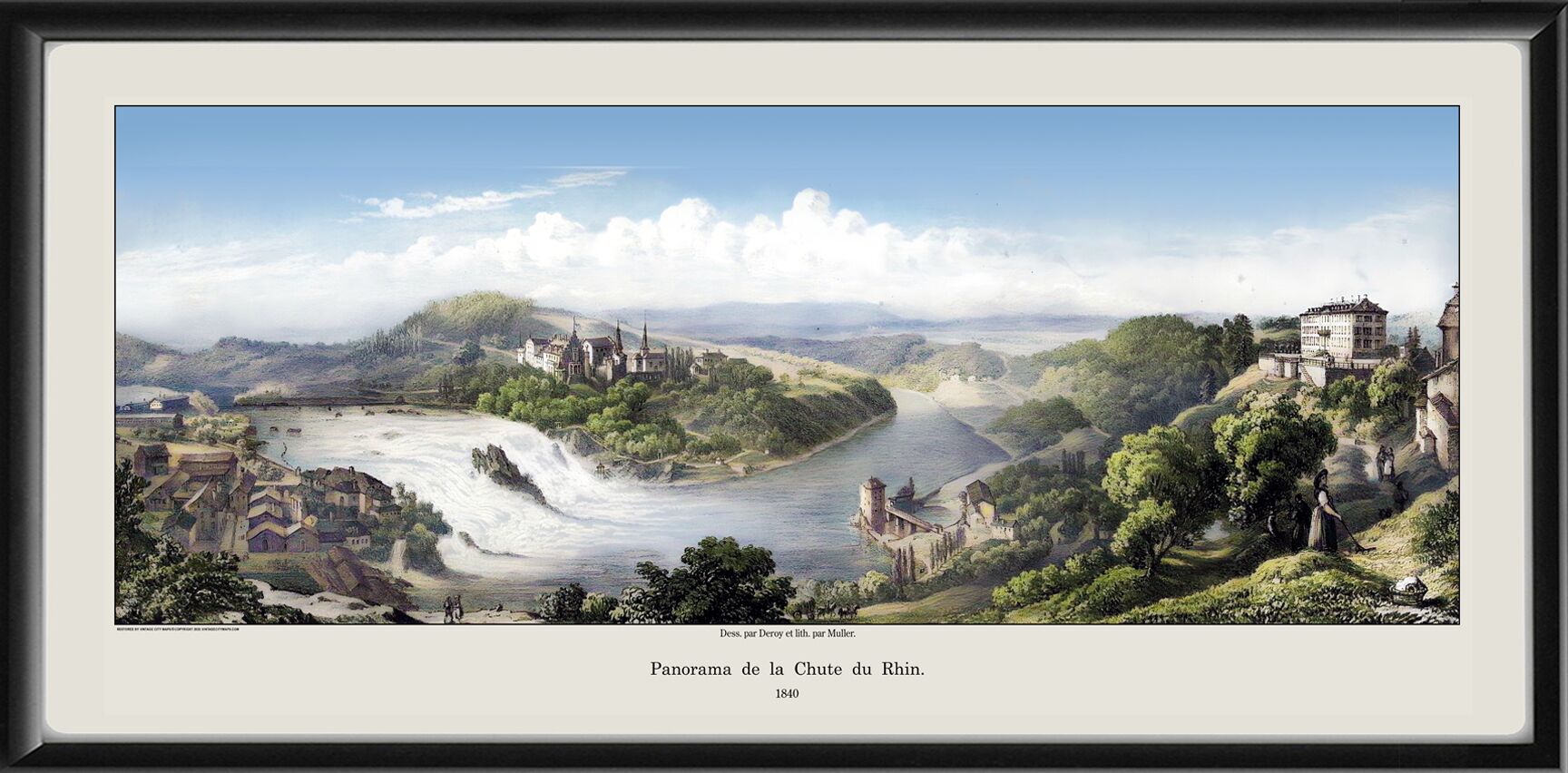 Schaffhausen Switzerland 1840