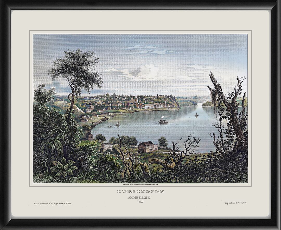 Burlington IA 1860