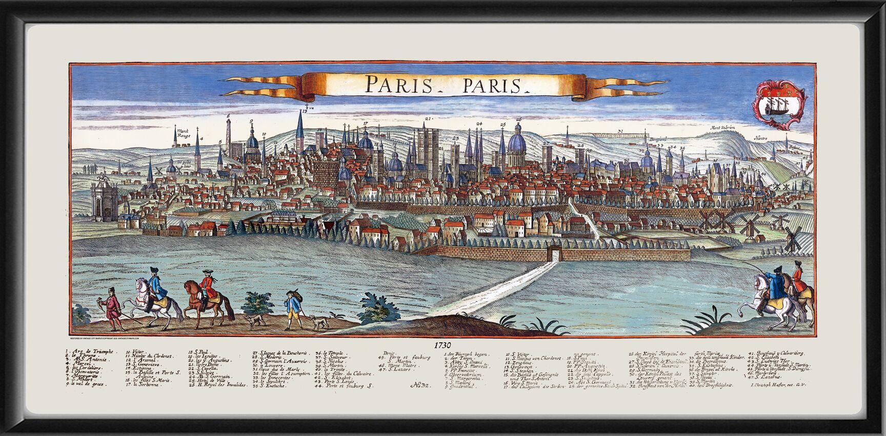 Paris France 1730