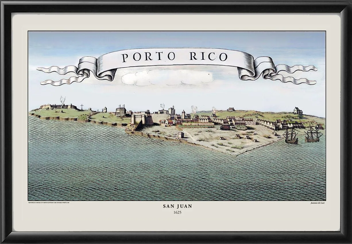 San Juan Puerto Rico 1625