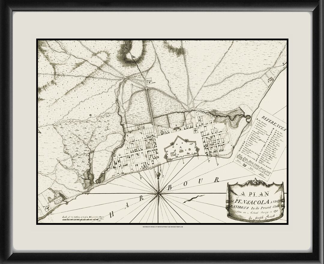 Pensacola FL 1778 Joseph Purcell