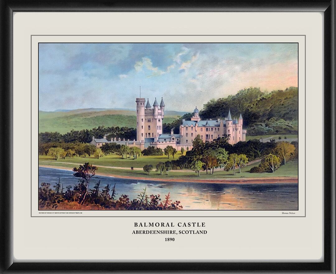 Balmoral Castle 1890 Thomas Nelson