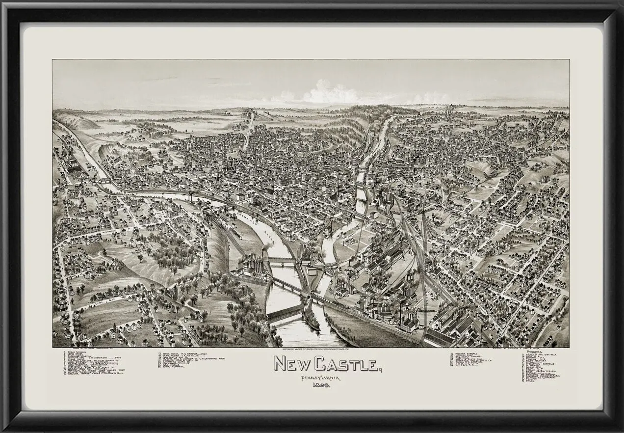 New Castle PA 1896