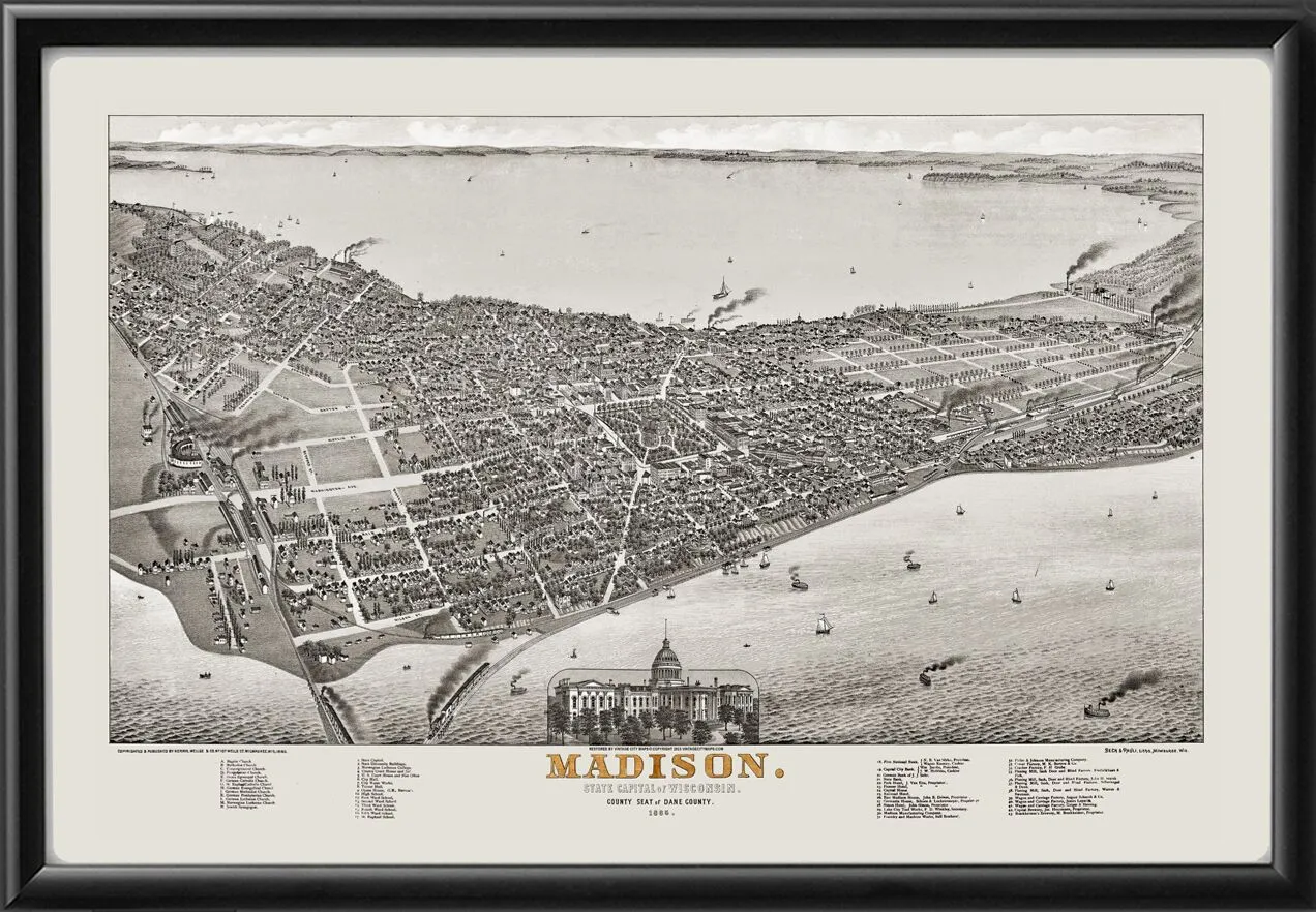 Madison WI 1885 TM