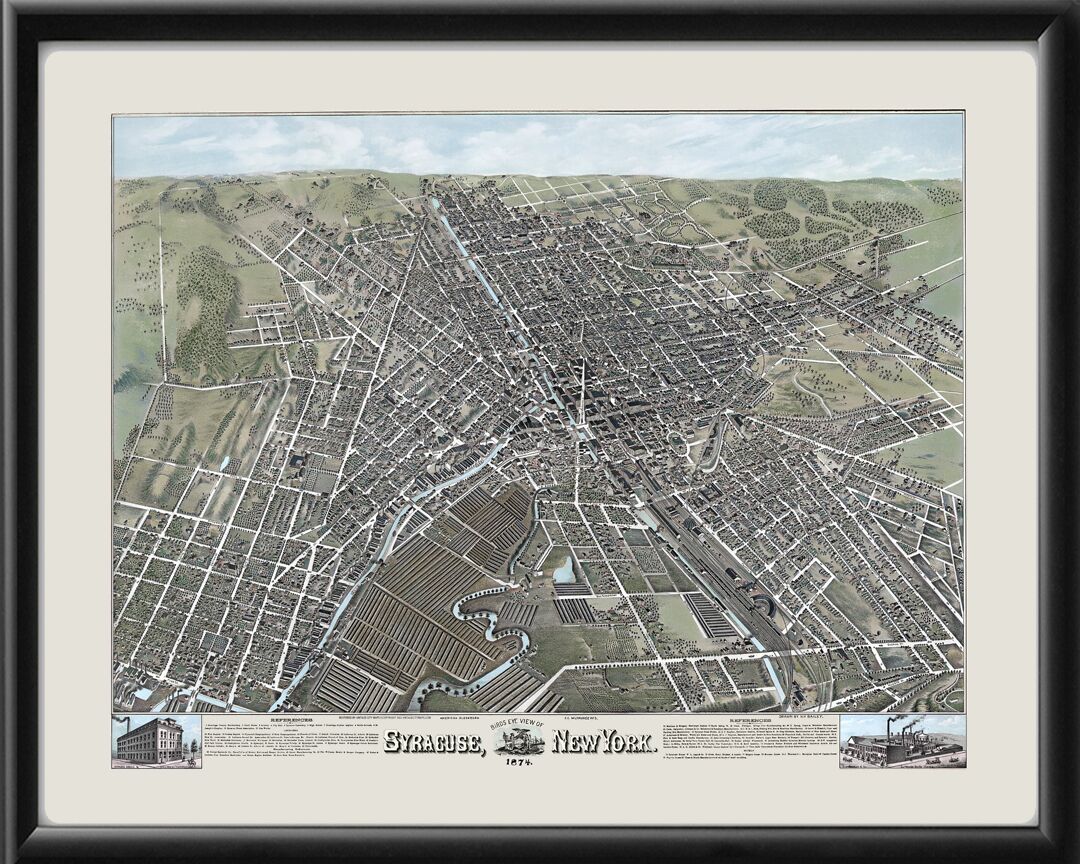 Syracuse NY 1874 H.H. Bailey TM