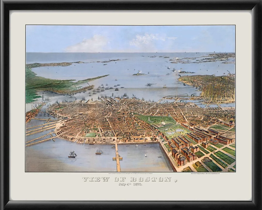 Boston MA 1870 John Weik TM