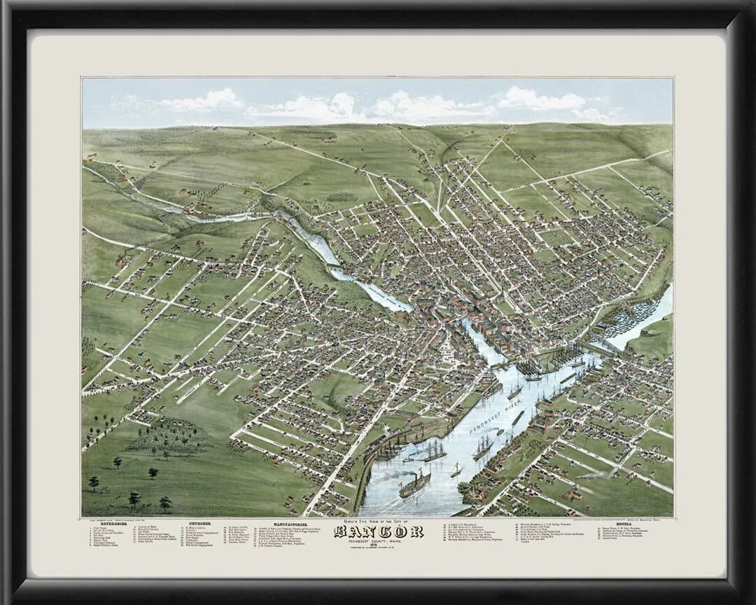 Bangor ME 1875 TM