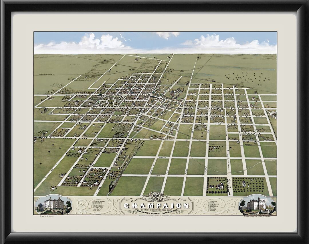 Champaign IL 1869 TM