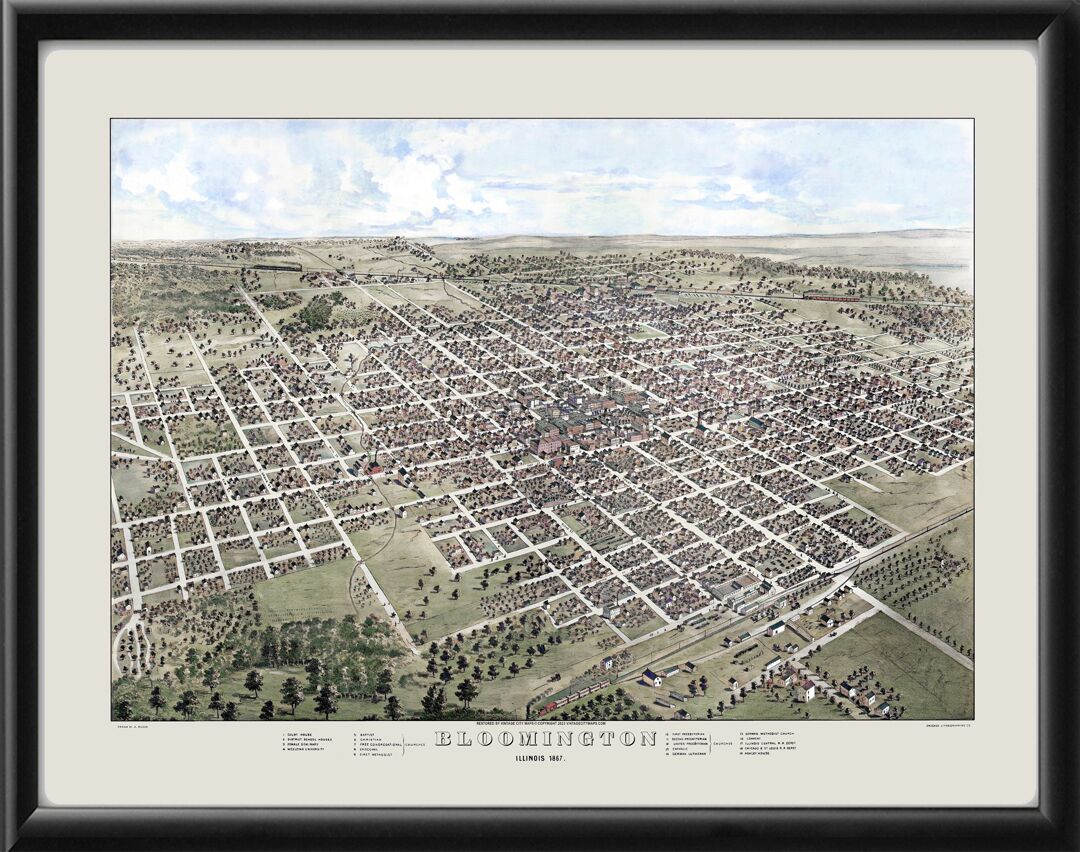 Bloomington IL 1867
