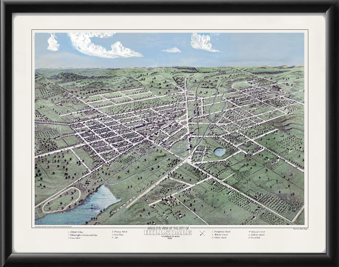 Hillsdale MI 1866