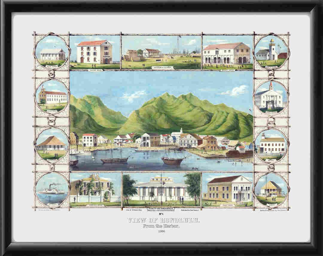 Honolulu HI 1854 #1