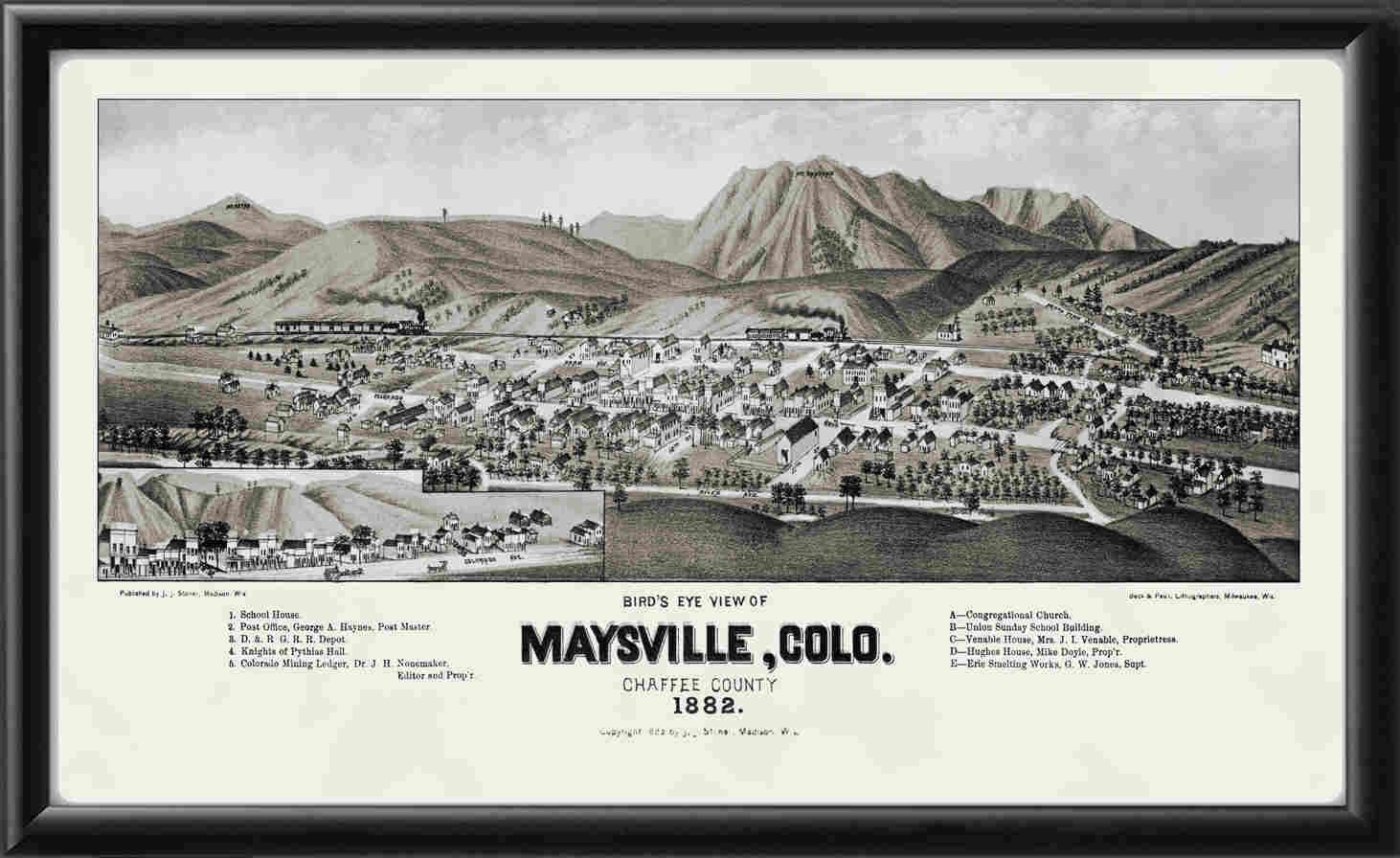 Maysville CO 1882