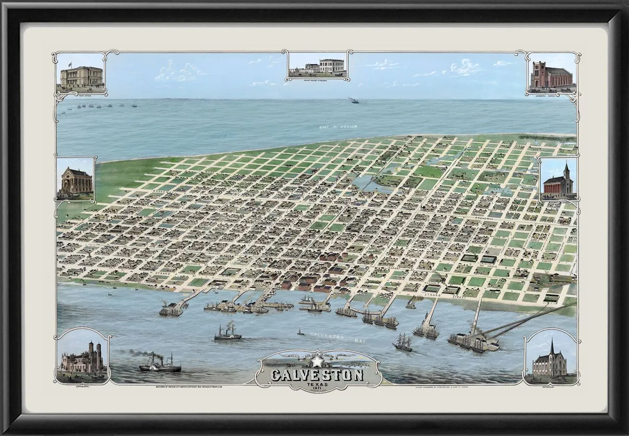 Galveston TX 1871