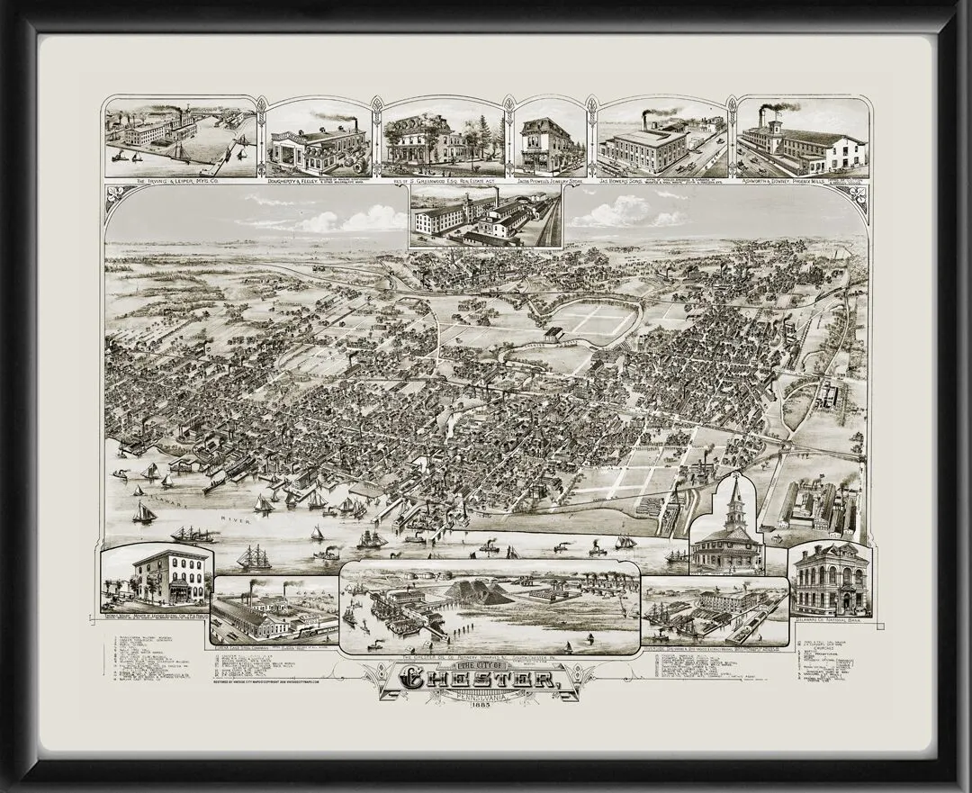 Chester PA 1885