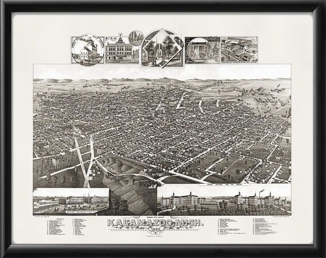 Kalamazoo MI 1883