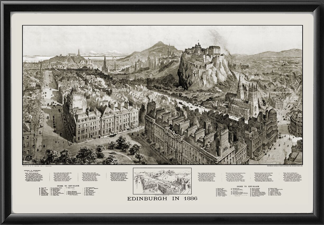 Edinburgh Scotland 1886