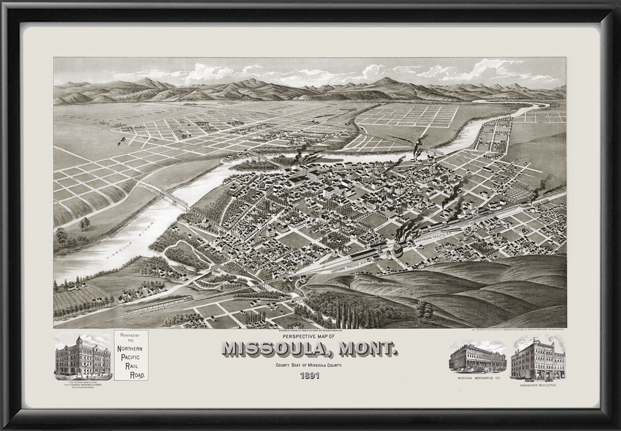 Missoula MT 1891 Henry Wellge TM