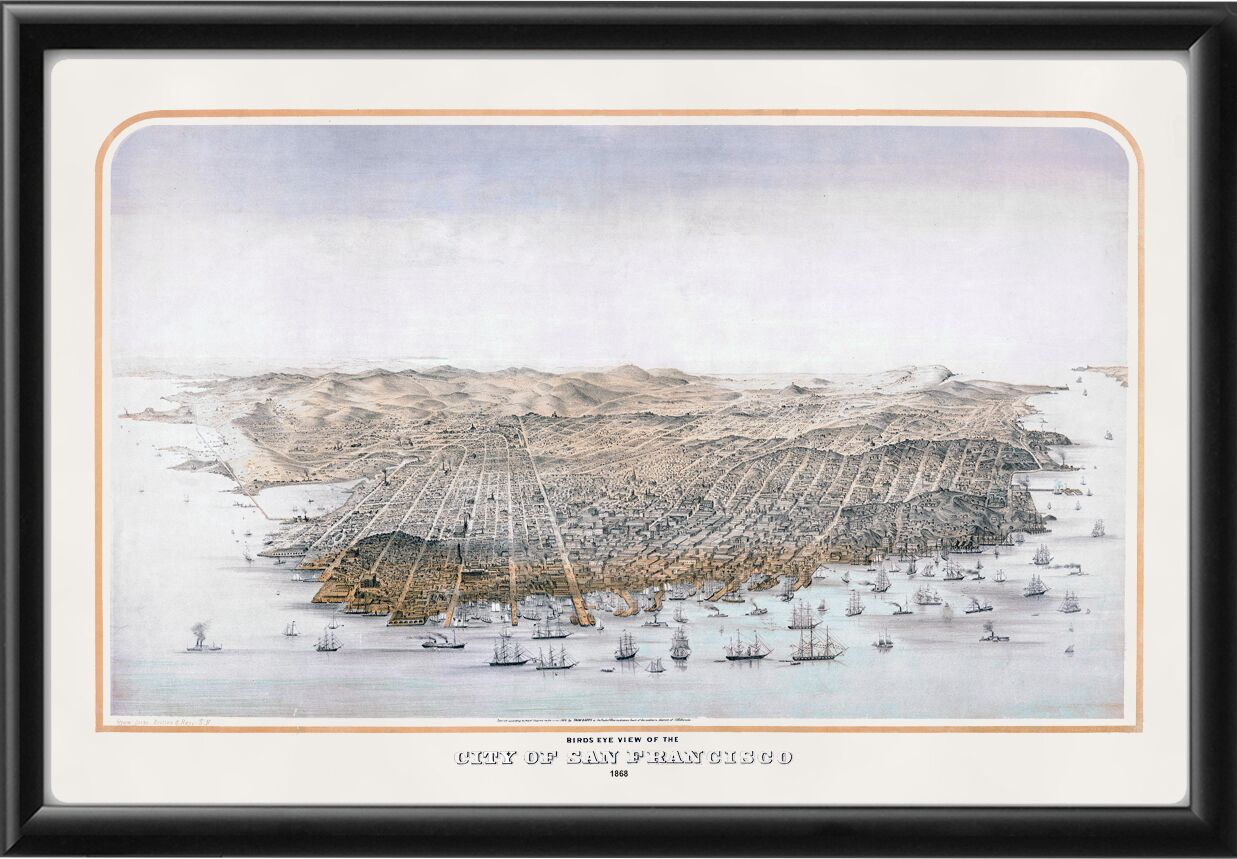 San Francisco CA 1868