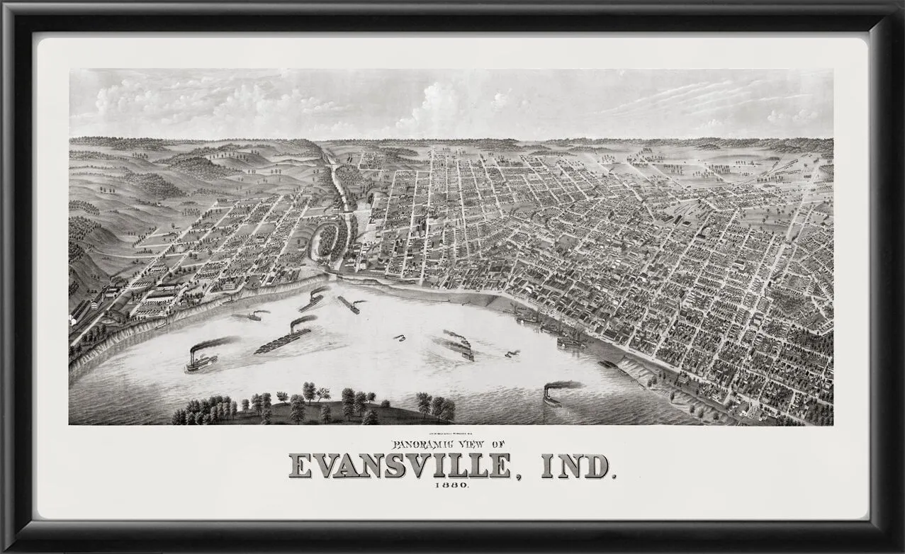 Evansville IN 1880