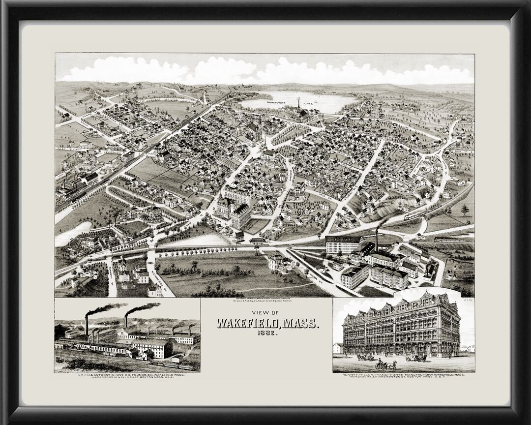 Wakefield MA 1882 J.C. Hazen & E.H. Bigelow T