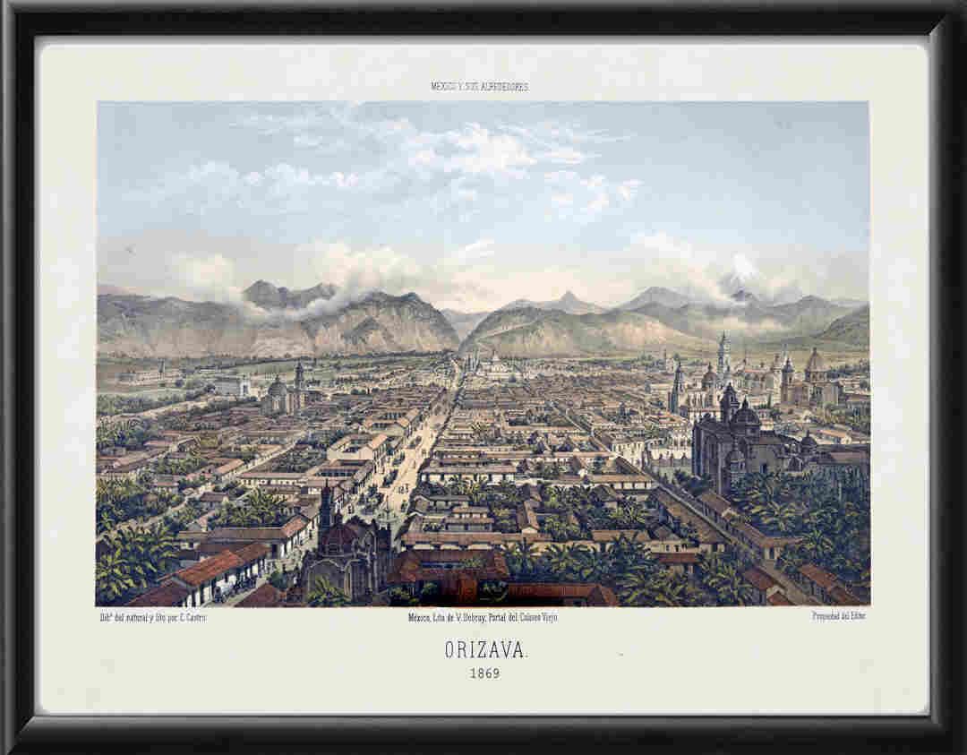 Orizaba Mexico 1869