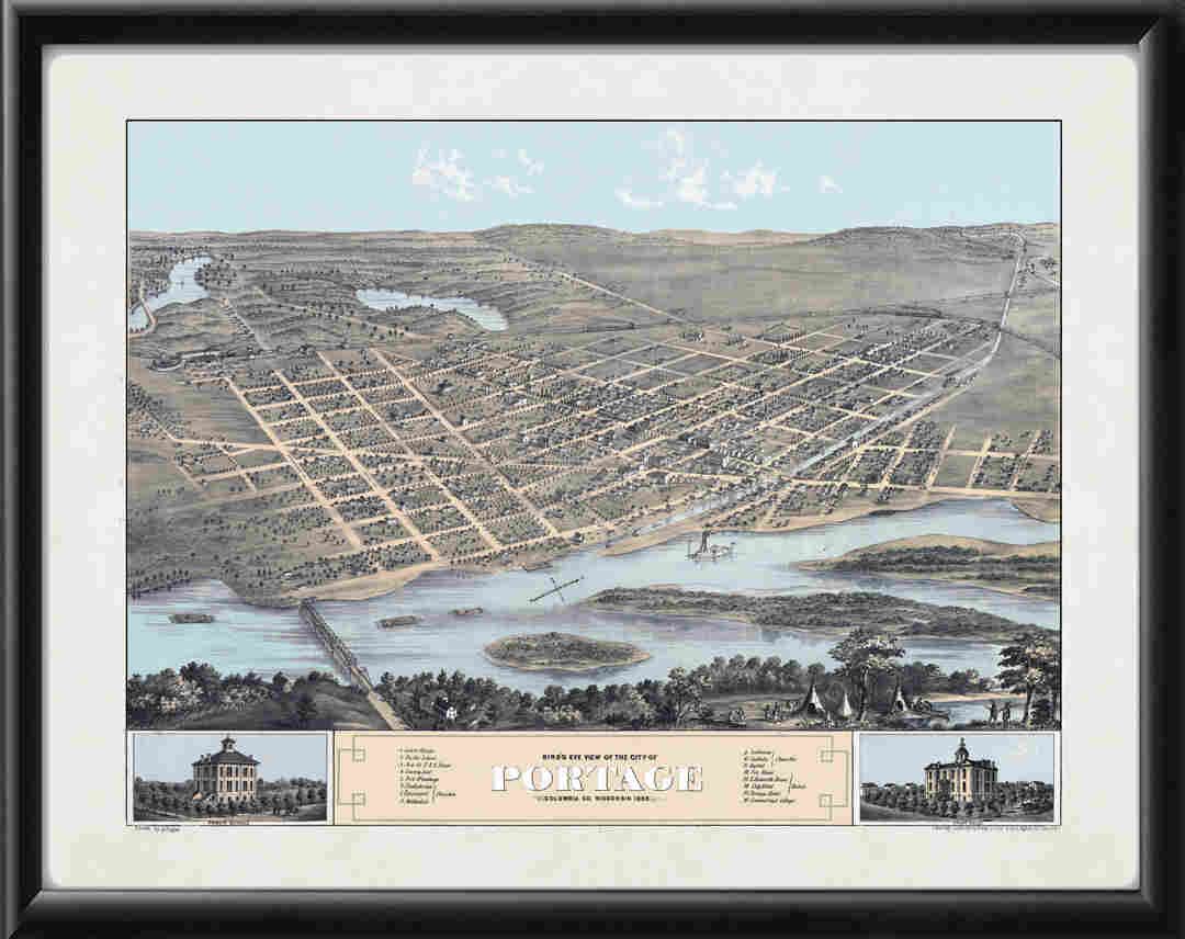 Portage WI 1868