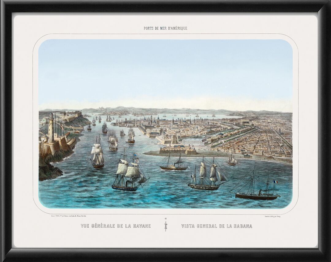 Havana Cuba 1850 #2