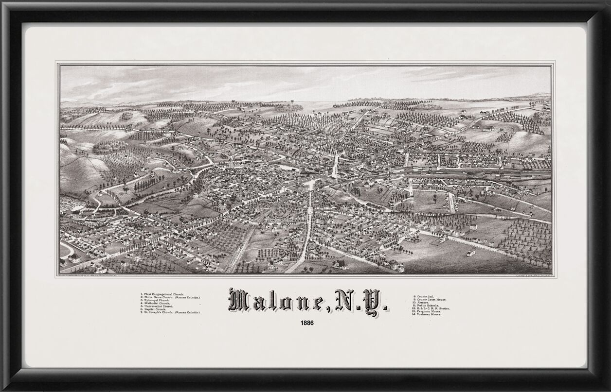 Malone NY 1886