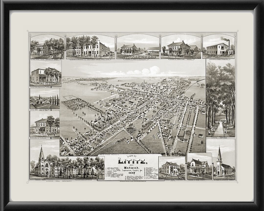 Lititz PA 1887