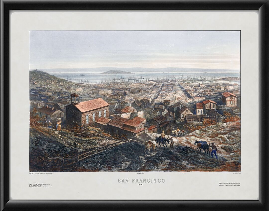 San Francisco CA 1870